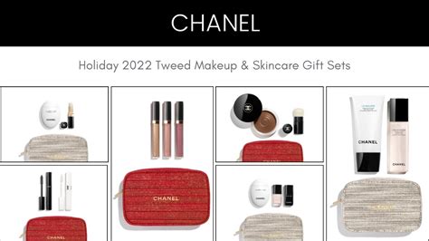 chanel holiday gifts|Chanel christmas gift sets 2022.